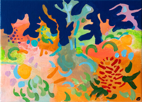 Vivid Garden 2 von Joseph Villanueva, Malerei kaufen auf Select