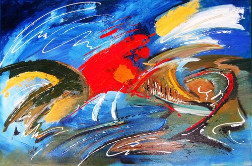 Autumn has arrived by Irma Engelbrecht, Painting for Sale on Select