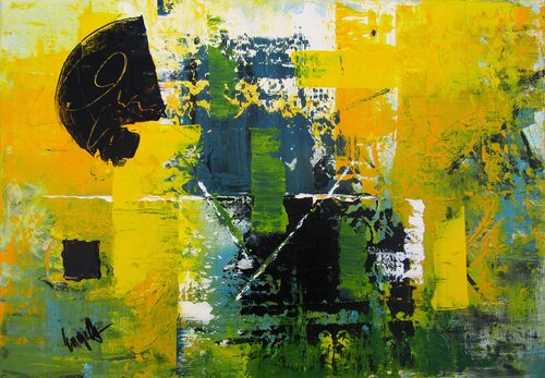 We love yellow in Nature.... by Irma Engelbrecht, Painting for Sale on Select