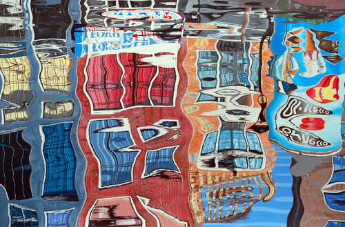 Ice Cream Advertisement, Amsterdam by Steve White, Painting for Sale on Select