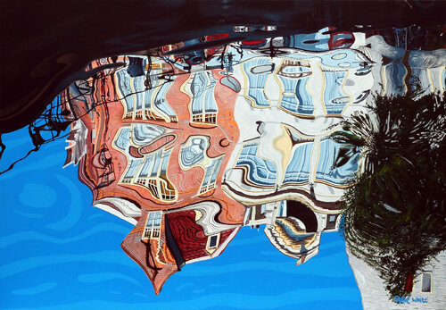 Prinsengracht 330 (Revisited) by Steve White, Painting for Sale on Select