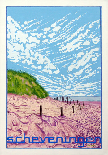 Scheveningen by Steve White, Painting for Sale on Select