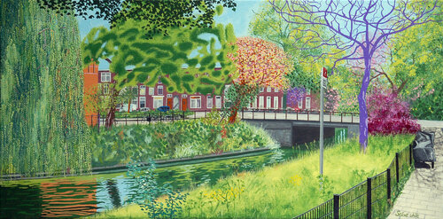 Valkenboskade (maximum) by Steve White, Painting for Sale on Select