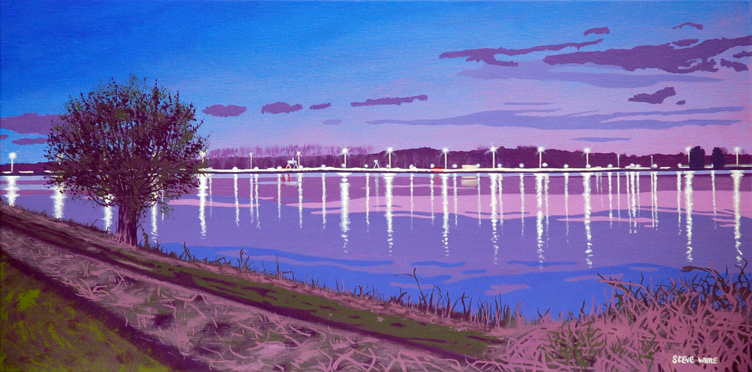 A6 Motorway, Almere Steve White Original painting for sale