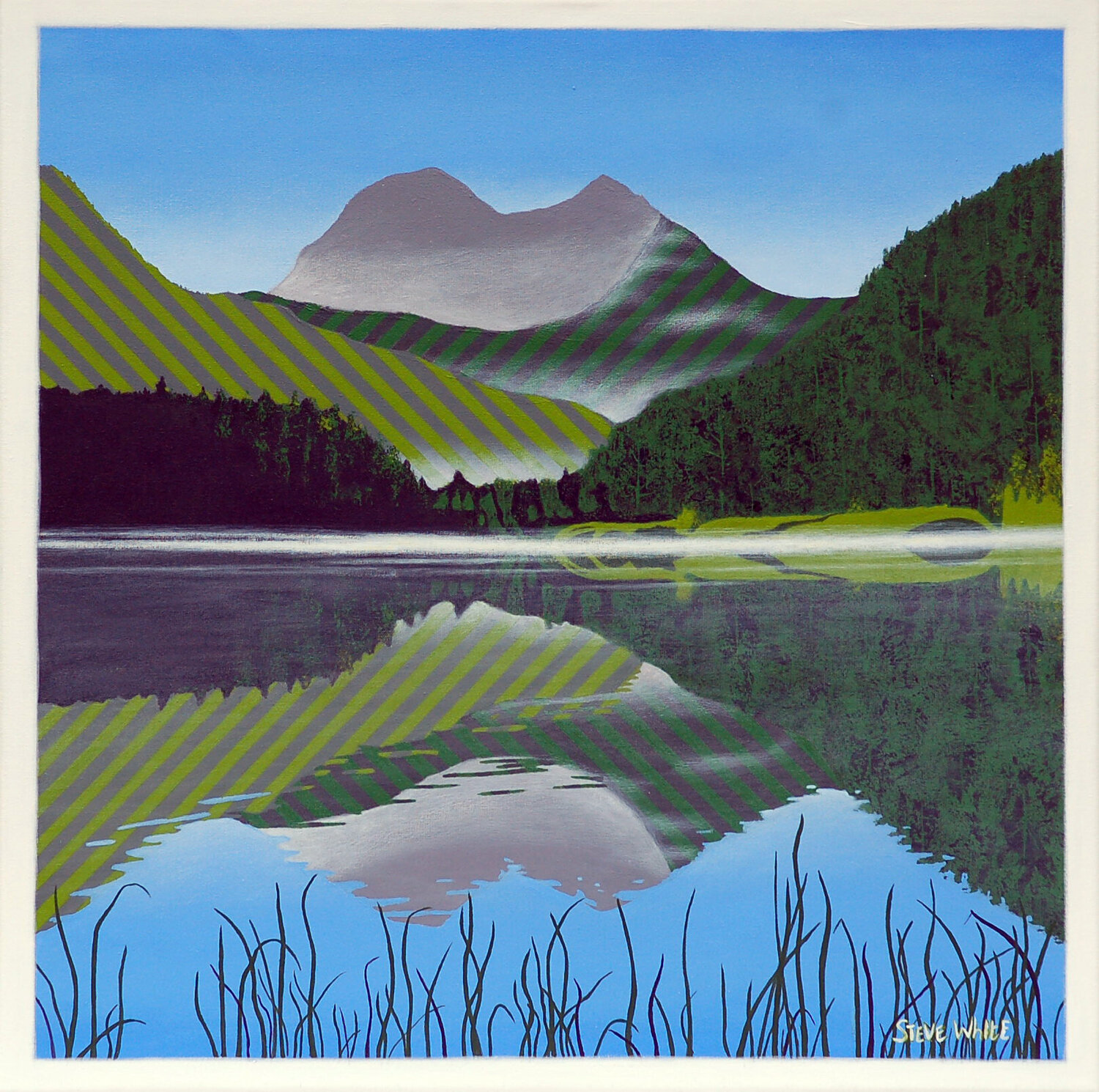 North Cascades National Park Steve White Original painting for sale