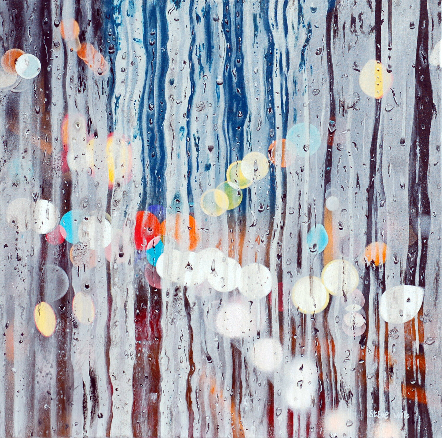 Condensation In The City Steve White Original painting for sale