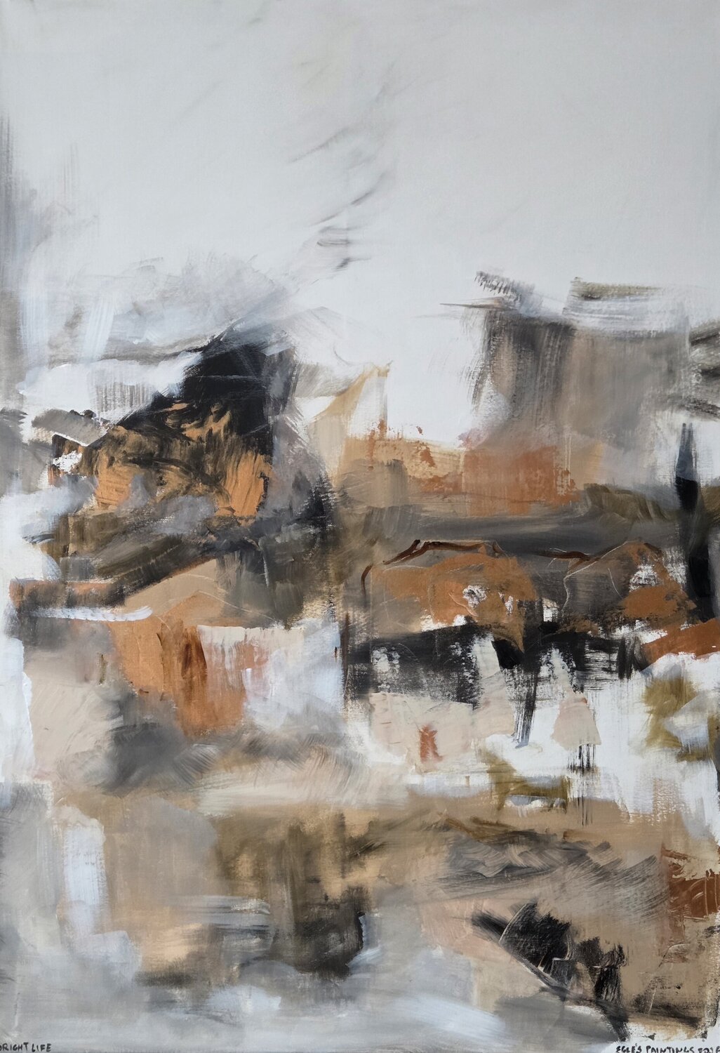 Bright Life Egle Karlonaite Original painting for sale