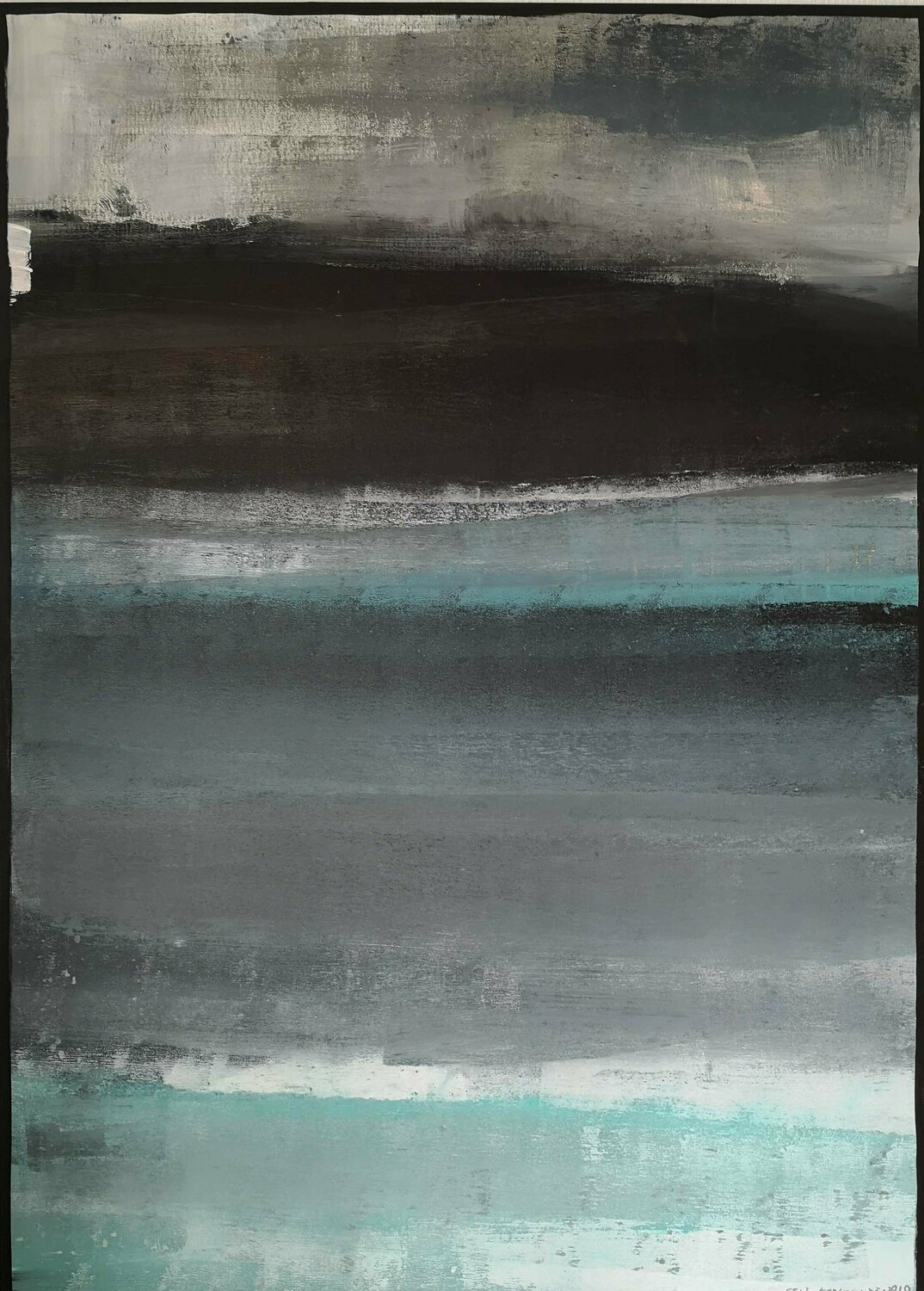 NORTH Egle Karlonaite Original painting for sale