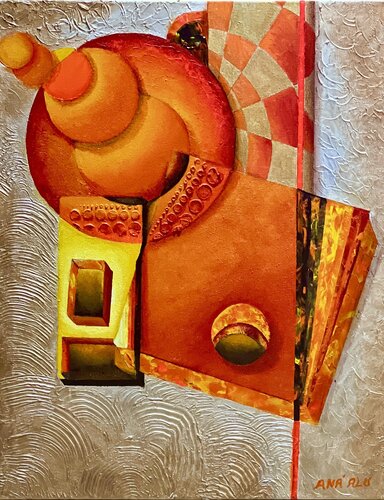 Orange Crush by Andy Hollimon, Painting for Sale on Select