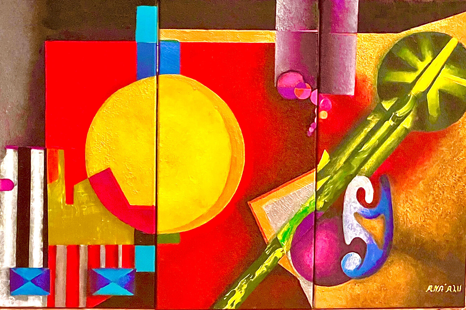 Synergy Andy Hollimon Original painting for sale