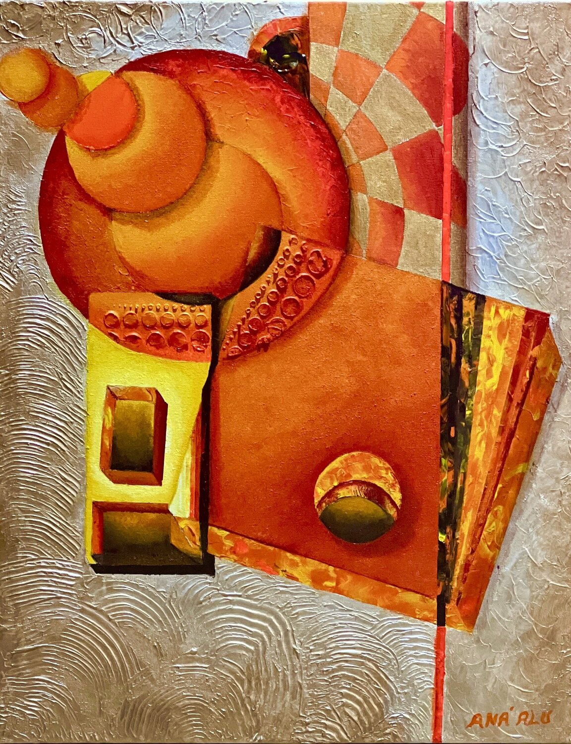 Orange Crush Andy Hollimon Original painting for sale