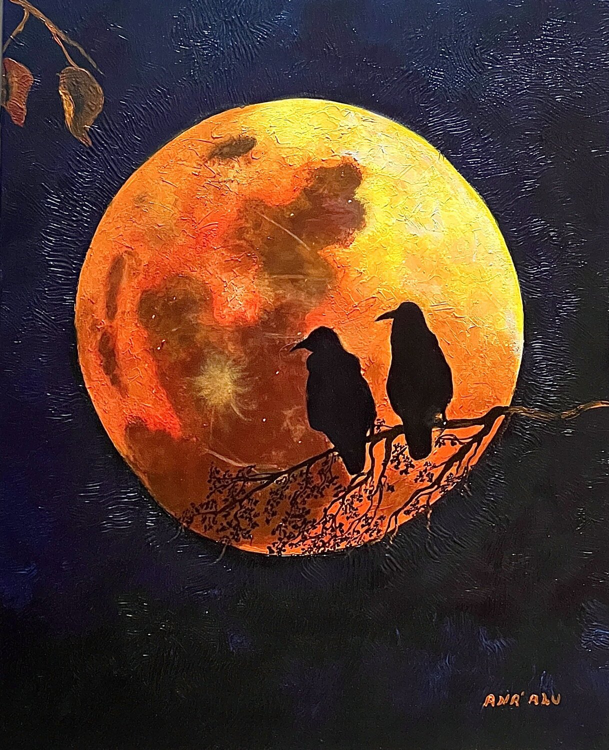 The Pair Andy Hollimon Original painting for sale