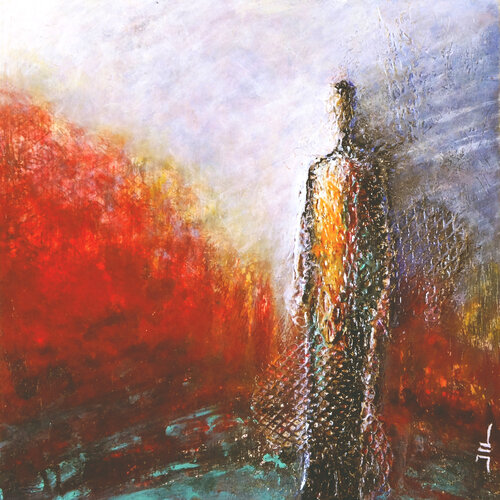 ALONE by Jean-Luc Lacroix, Painting for Sale on Select
