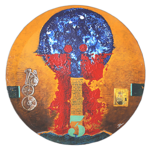 ECO 4 by Jean-Luc Lacroix, Painting for Sale on Select