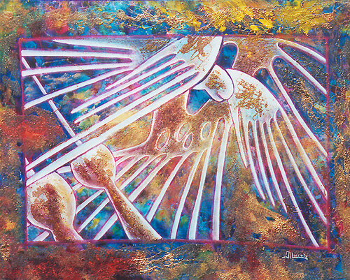 Souche 40 by Jean-Luc Lacroix, Painting for Sale on Select