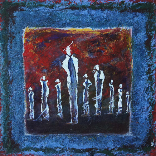 Rouge Mirage by Jean-Luc Lacroix, Painting for Sale on Select