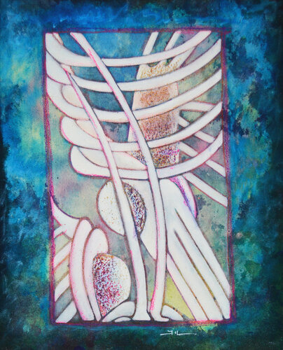 Souche V by Jean-Luc Lacroix, Painting for Sale on Select