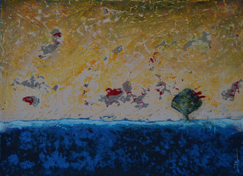 LOST TREE by Jean-Luc Lacroix, Painting for Sale on Select