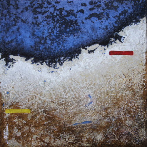 RÉCIT (30x30) by Jean-Luc Lacroix, Painting for Sale on Select