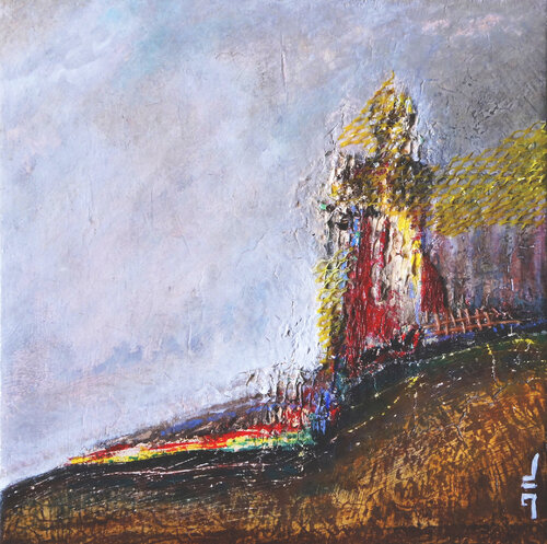 Sentinelle by Jean-Luc Lacroix, Painting for Sale on Select