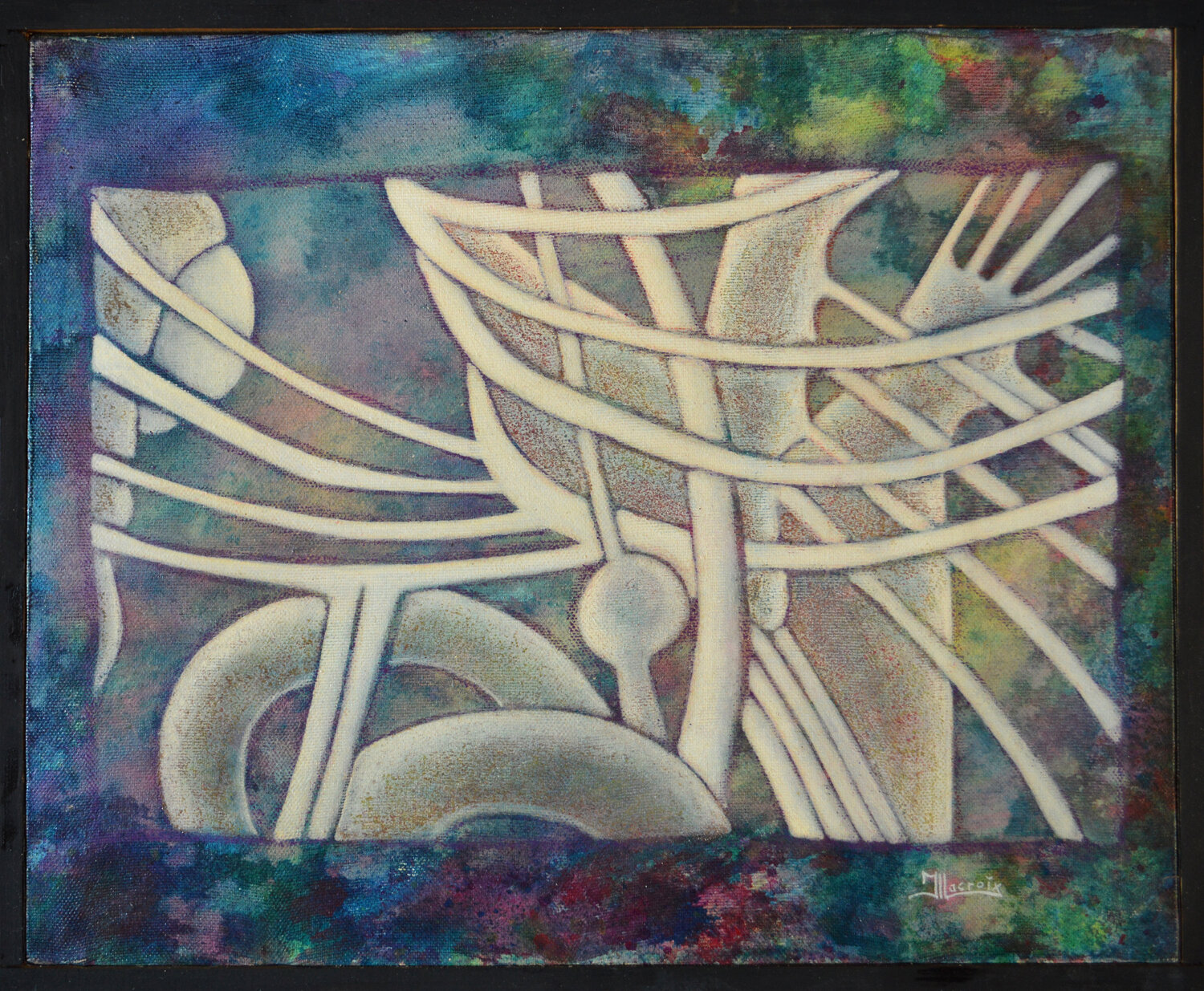 Souche IV Jean-Luc Lacroix Original painting for sale