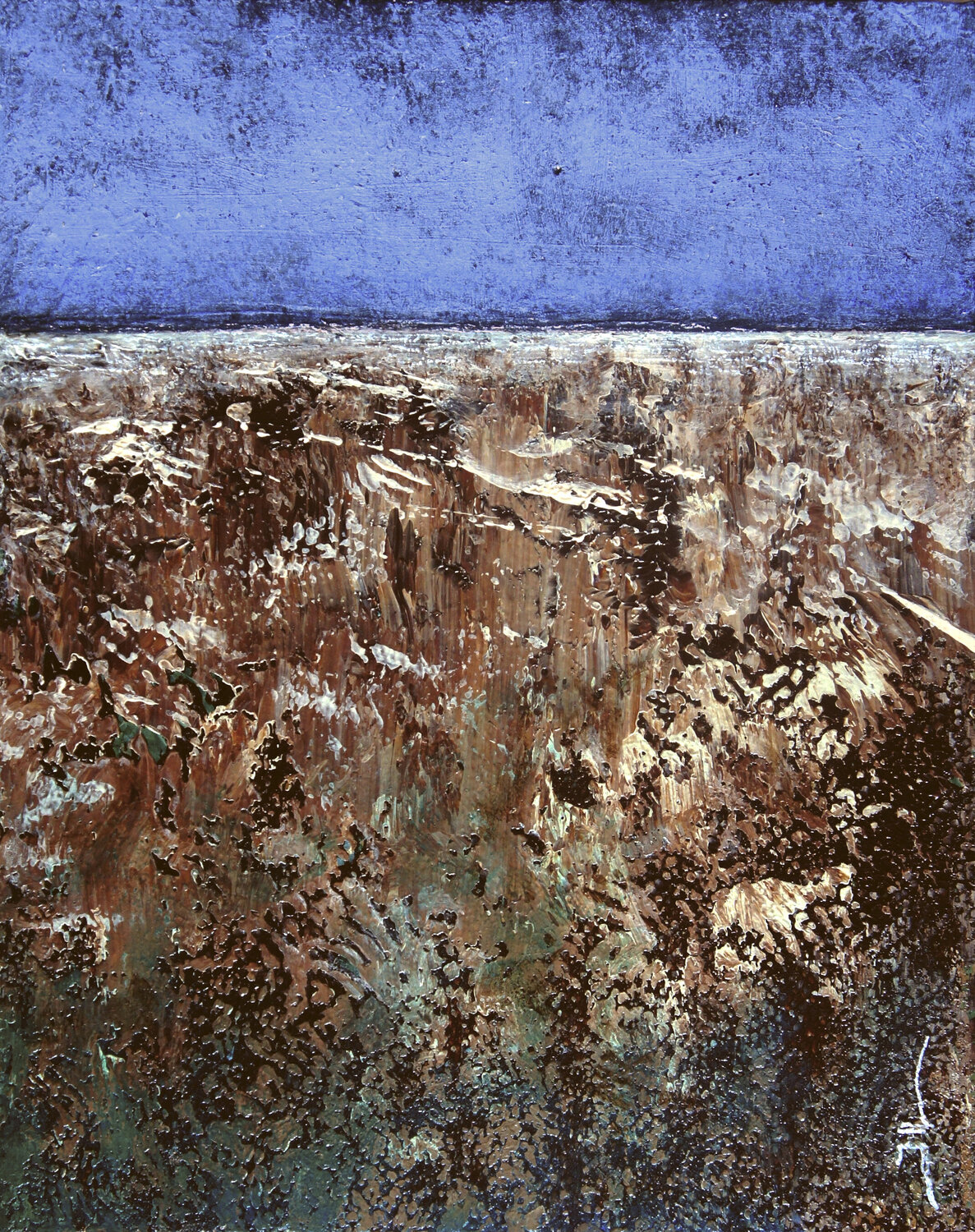 Meadow Jean-Luc Lacroix Original painting for sale