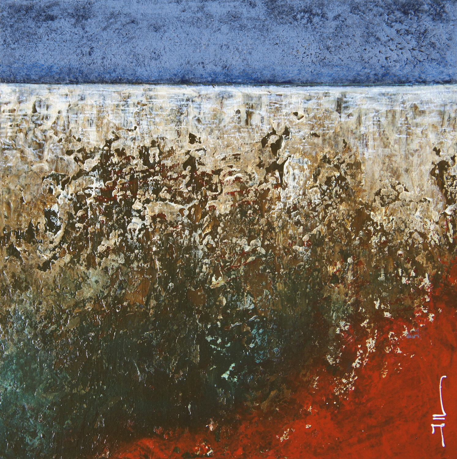 FIELD Jean-Luc Lacroix Original painting for sale