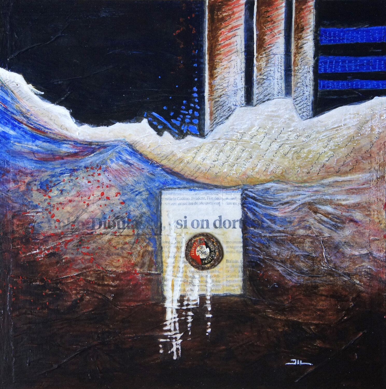 Capsule Jean-Luc Lacroix Original painting for sale