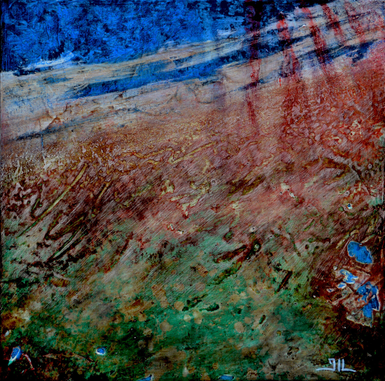 RESET Jean-Luc Lacroix Original painting for sale