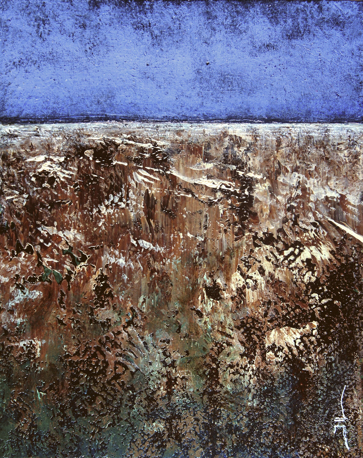Meadow Jean-Luc Lacroix Original painting for sale