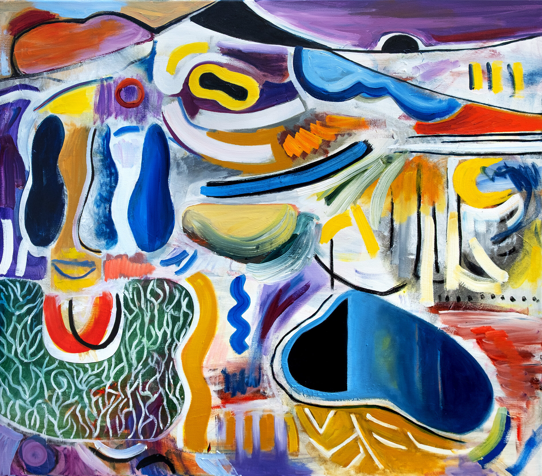Abstract Italian Landscape