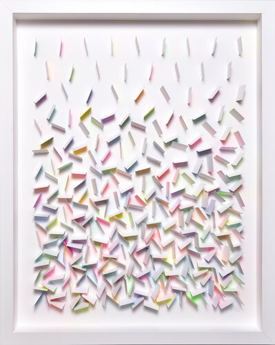 Colorful Rain #9 by Olga Skorokhod, Sculpture for Sale on Select