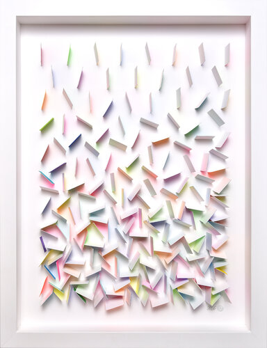 Colorful Rain #10 von Olga Skorokhod, Skulptur kaufen auf Select