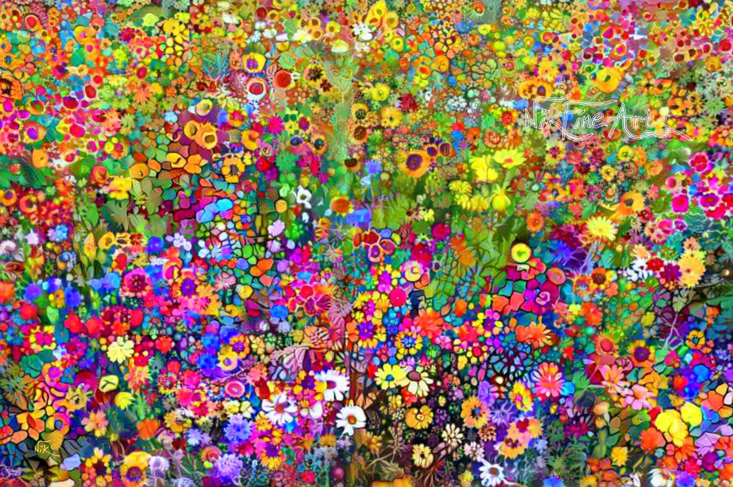 FESTIVE EXPLOSION OF THE WILDFLOWERS
