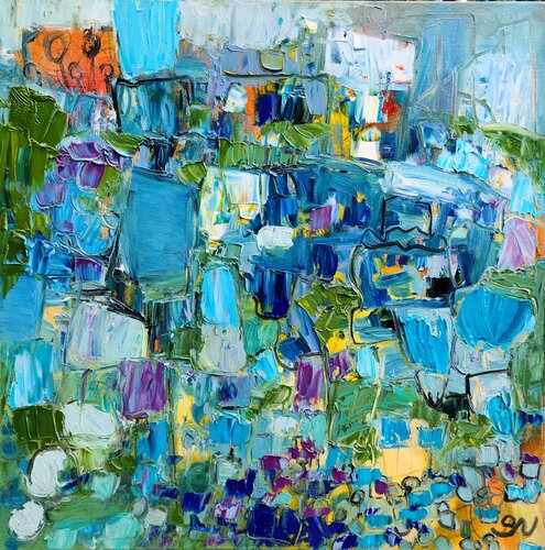 Garden of secrets by Stacy N, Painting for Sale on Select