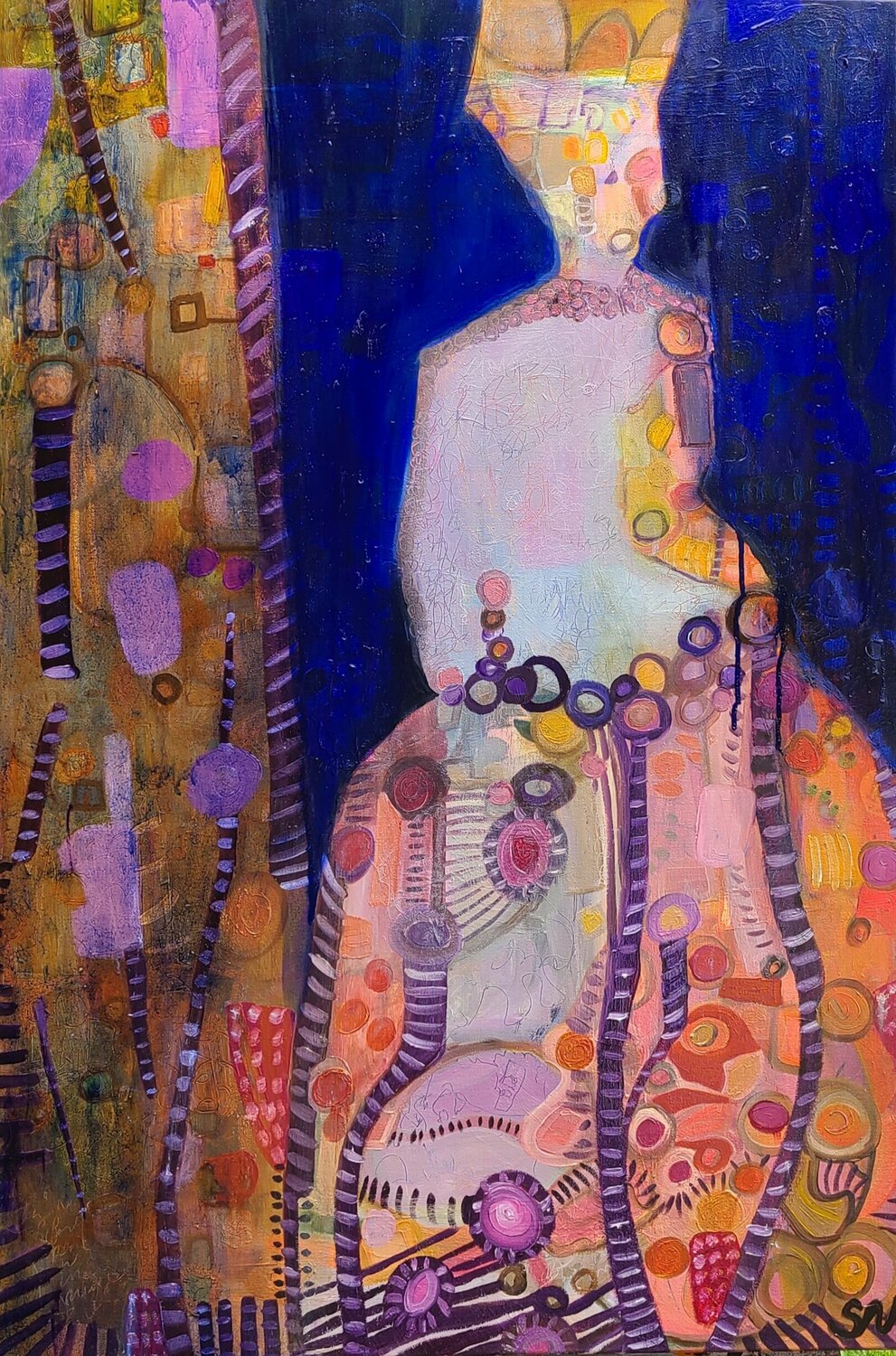 Coronation day Stacy N Original painting for sale