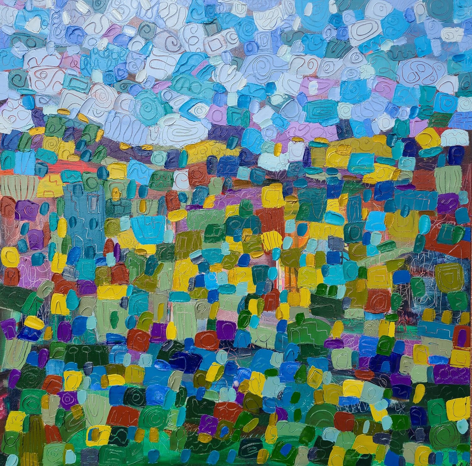 Serene scene Stacy N Original painting for sale