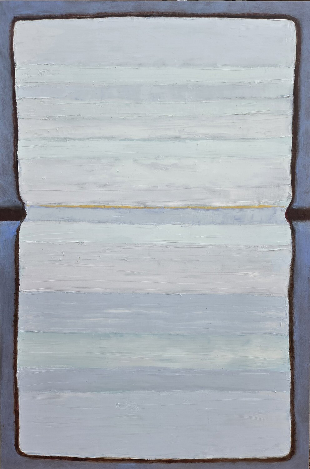 Cool white painting Stacy N Original painting for sale
