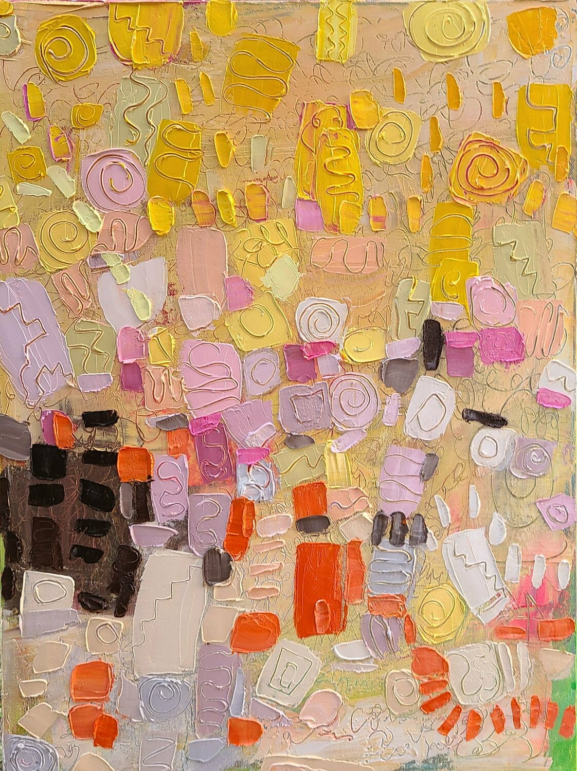 Sun shiny day 2 Stacy N Original painting for sale