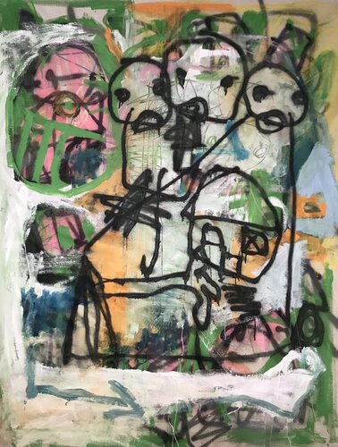 un labo de nepamphetamine en amazonie by NEP, Painting for Sale on Select