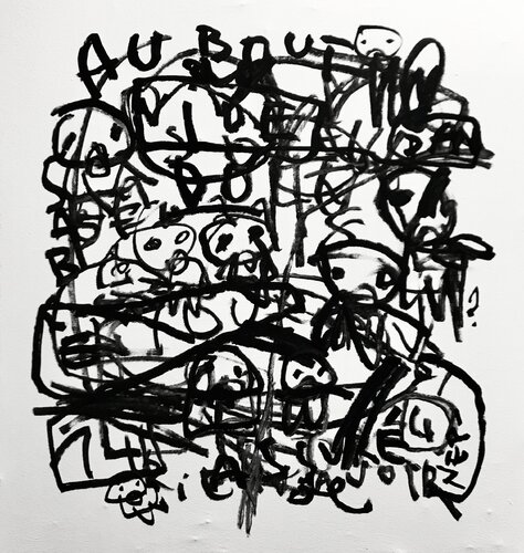 Sur tout et rien partout by NEP, Painting for Sale on Select
