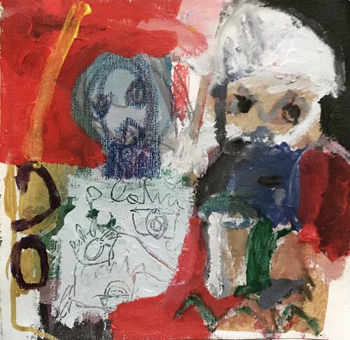 Rouge platine by NEP, Painting for Sale on Select