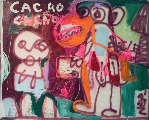 Cacao et bongo by NEP, Painting for Sale on Select