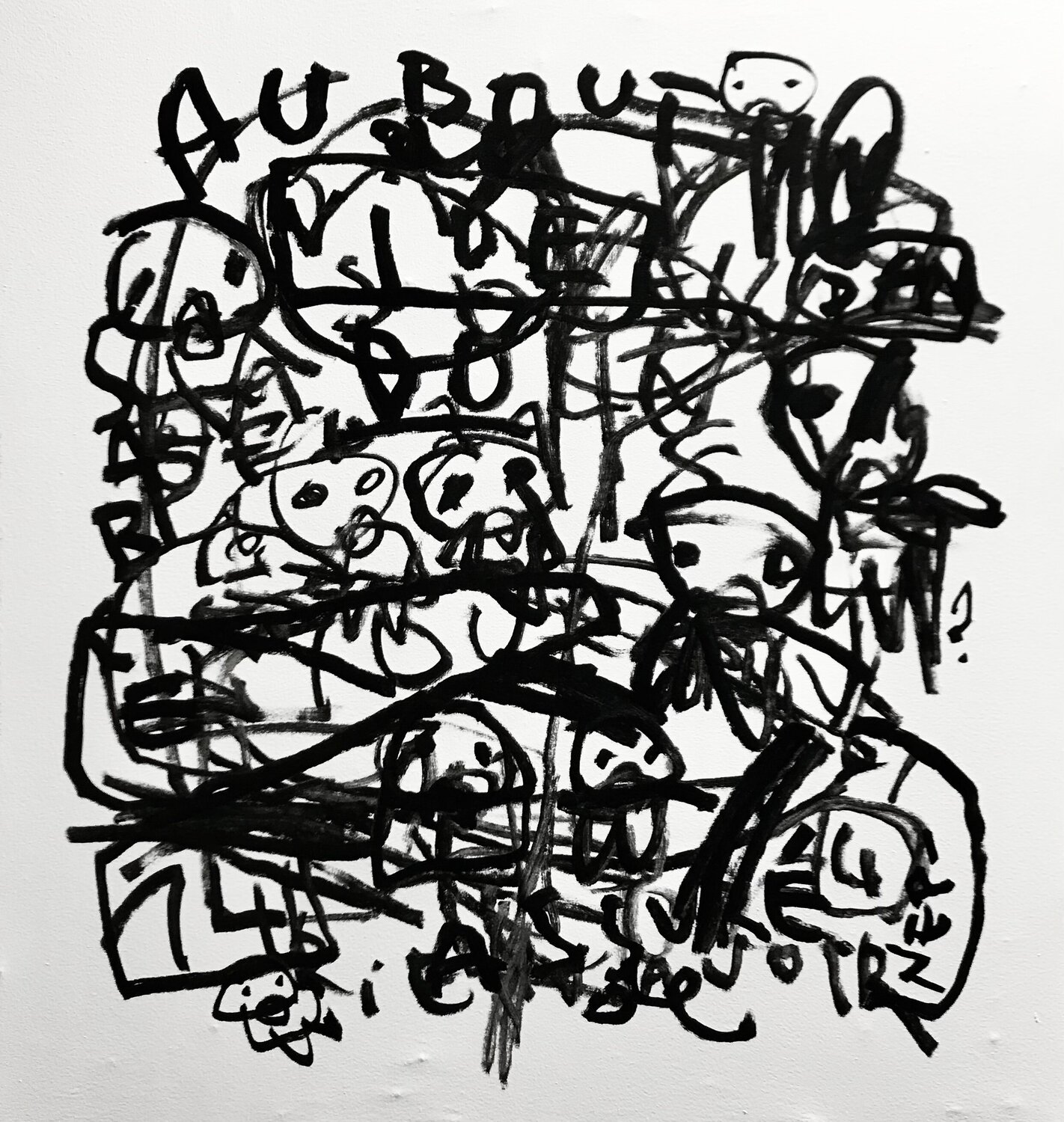 Sur tout et rien partout NEP Original painting for sale