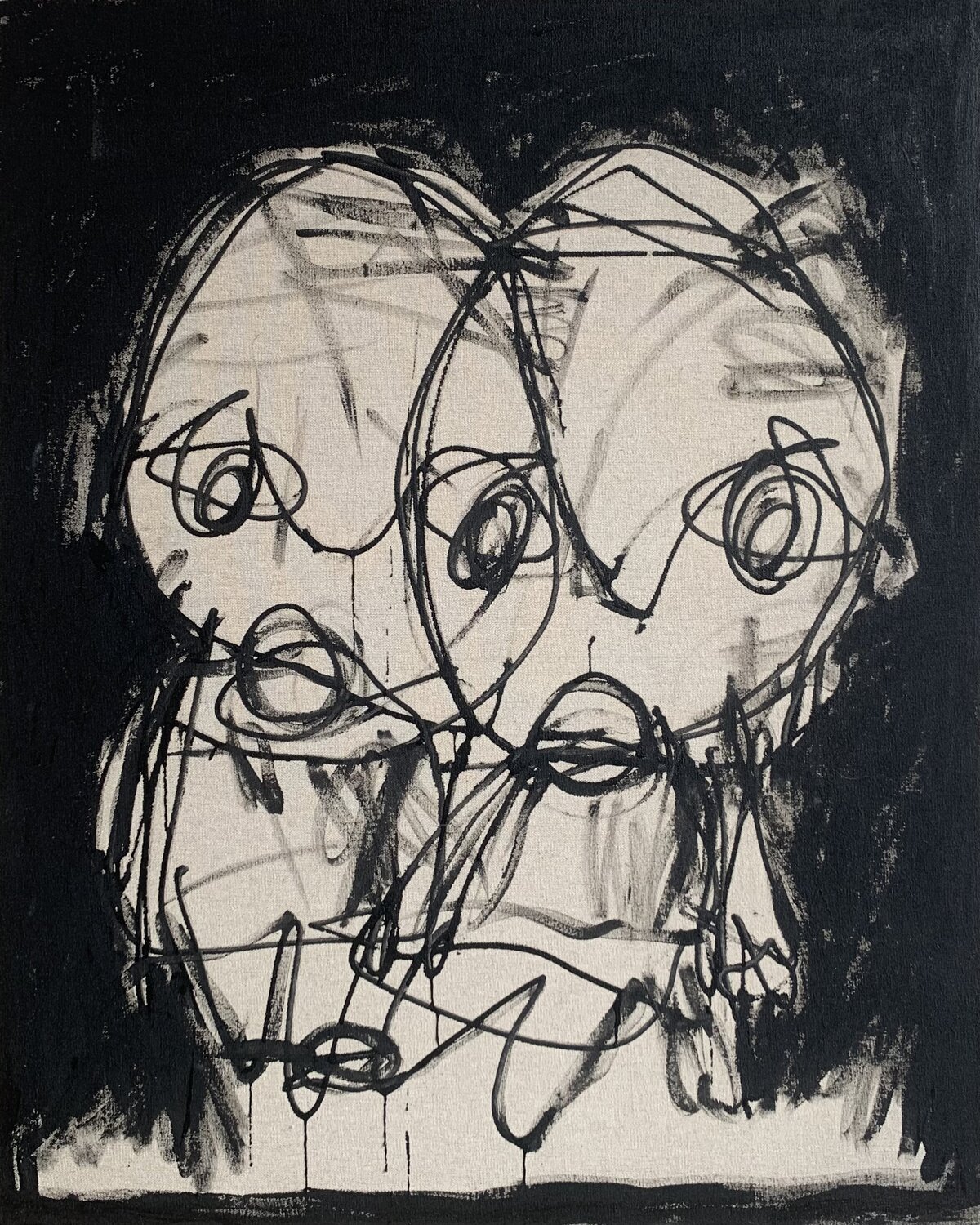 Dans les deux NEP Original painting for sale