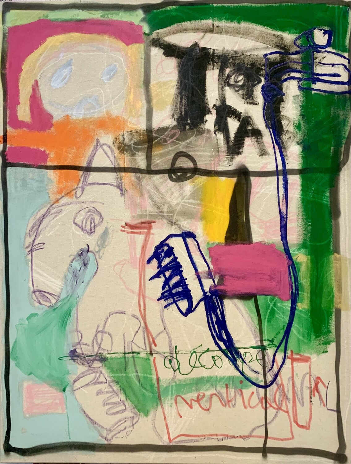 En 3 cases NEP Original painting for sale