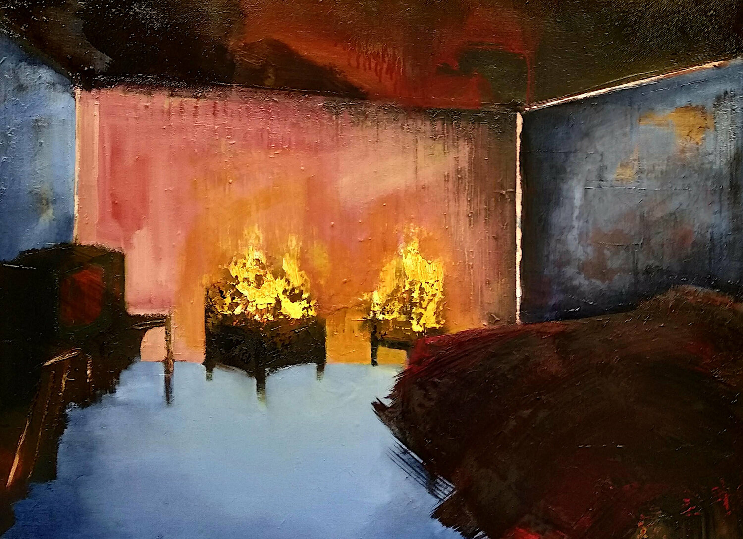 Phenomena (13) Jarik Jongman Original painting for sale
