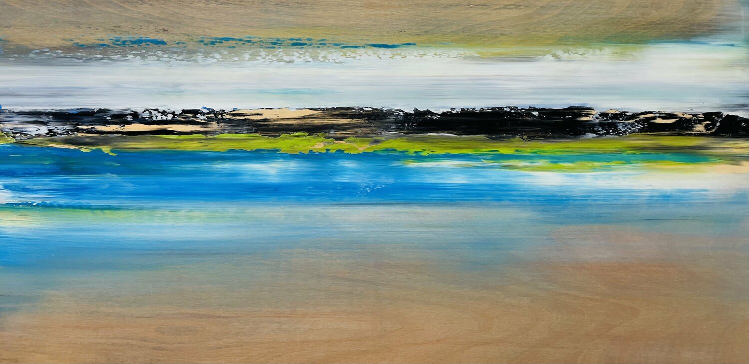 Iceland Vision 4 Christian v. Grumbkow Original painting for sale