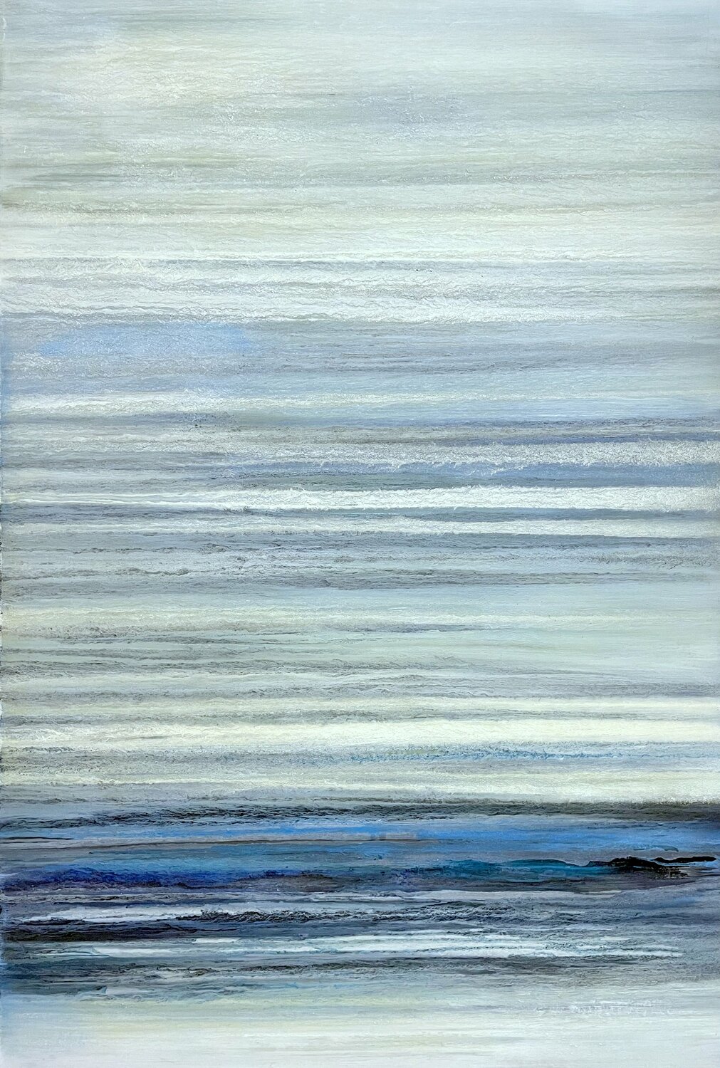 Natur.Labor.Malerei - Fluidum (small series) Christian v. Grumbkow Original painting for sale