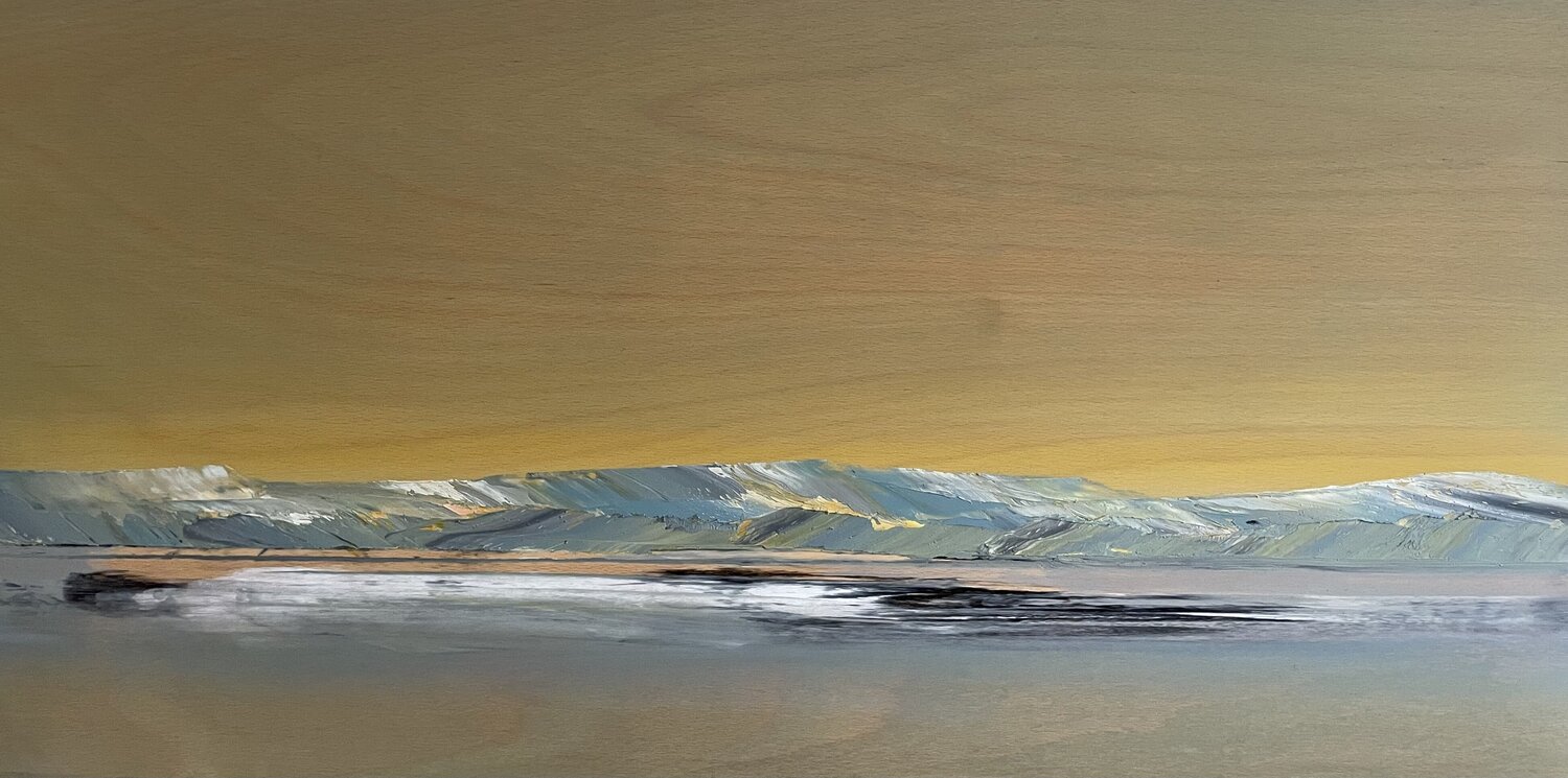 Glowing-Series IV Christian v. Grumbkow Original painting for sale
